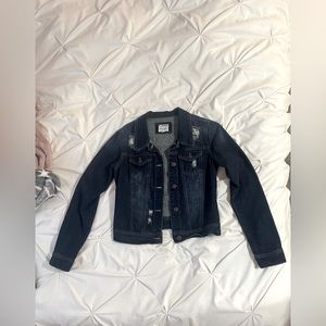 Dark wash jean jacket
